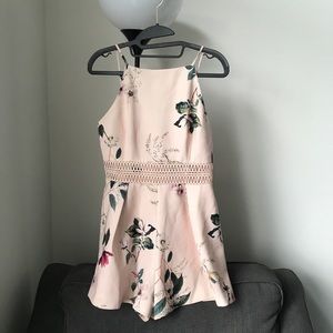 Keepsake floral romper